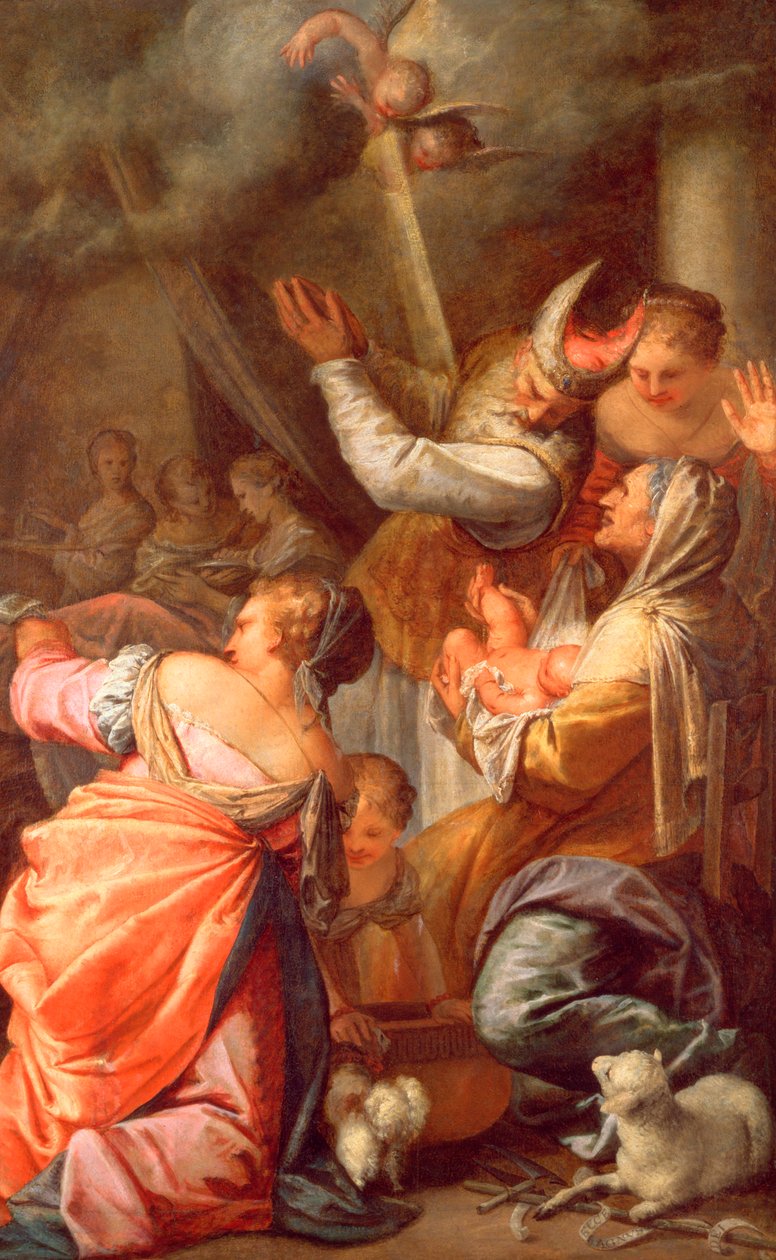 Narození svatého Jana Křtitele od Pietro Liberi