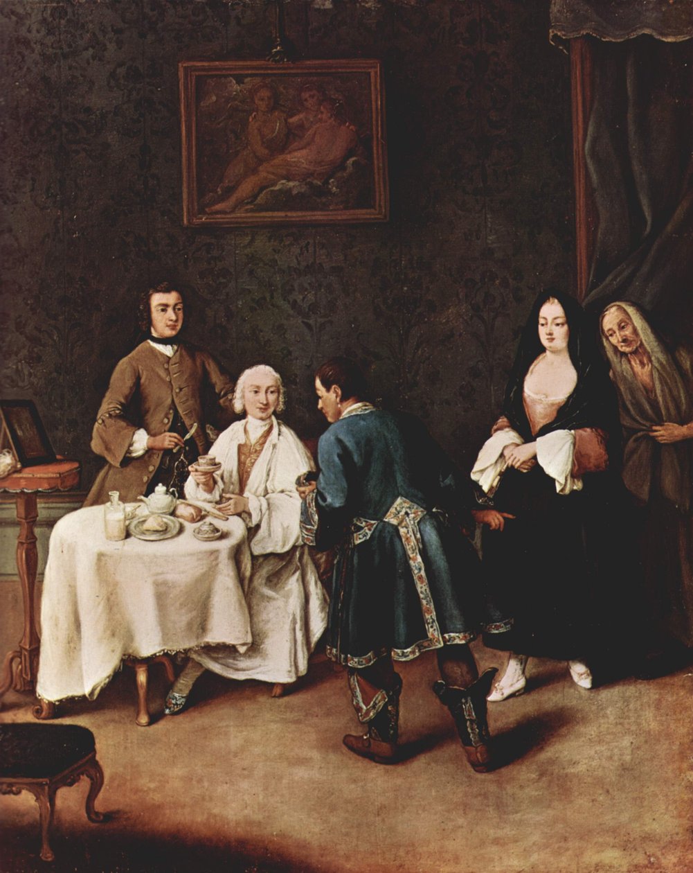 Návštěva pána od Pietro Longhi