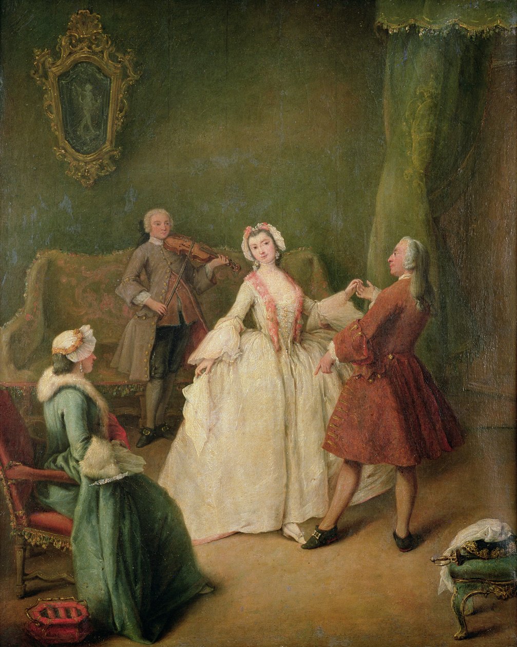 Taneční lekce od Pietro Longhi