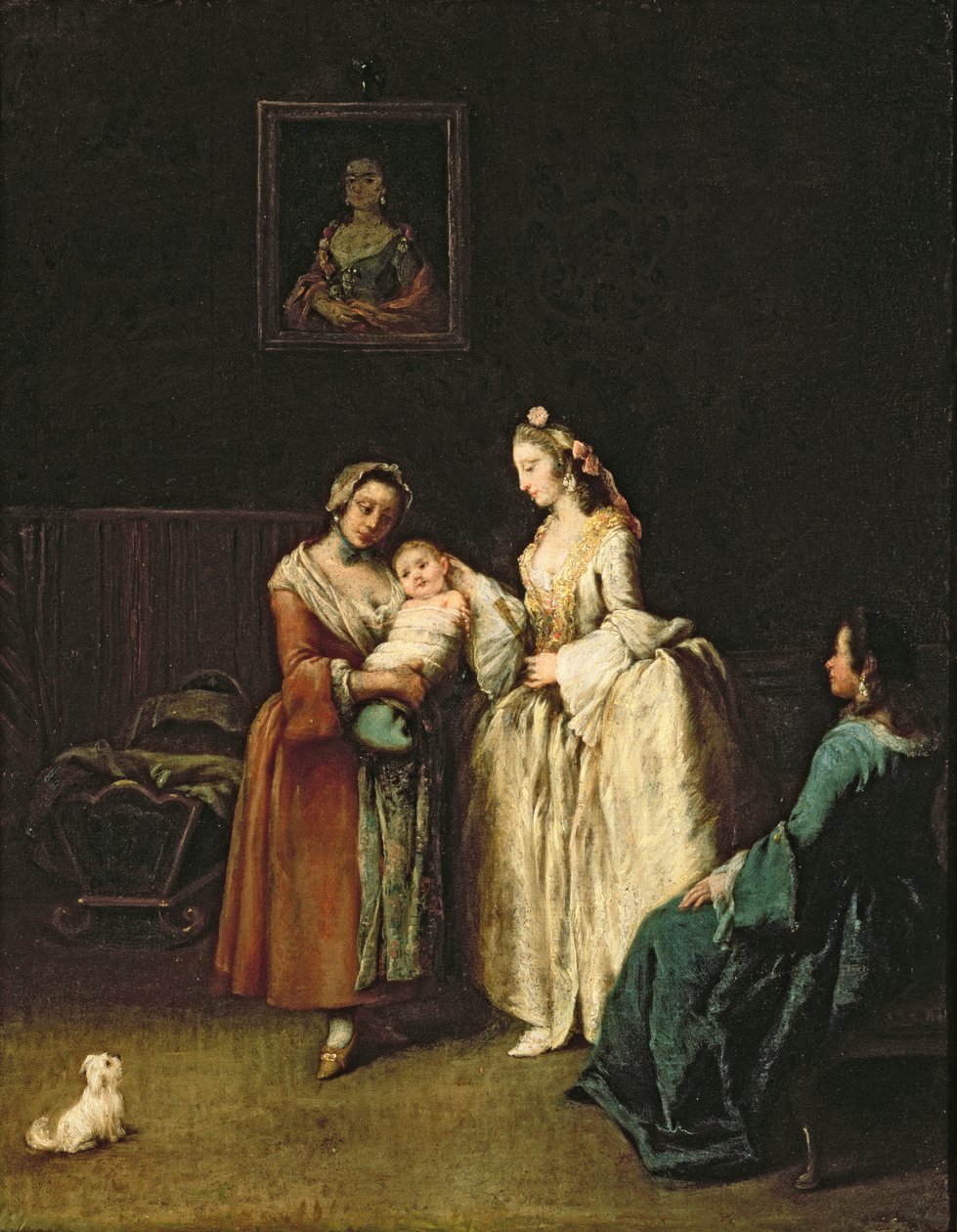 Mokrá sestra od Pietro Longhi