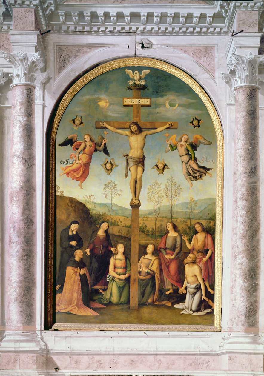Ukřižování (oltářní obraz) od Pietro Perugino