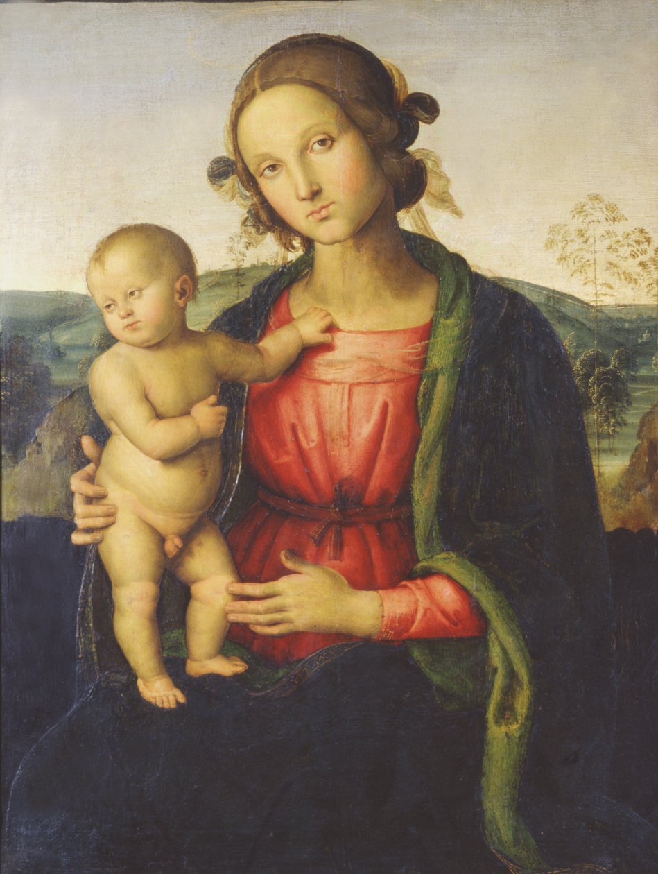 Madona s dítětem od Pietro Perugino