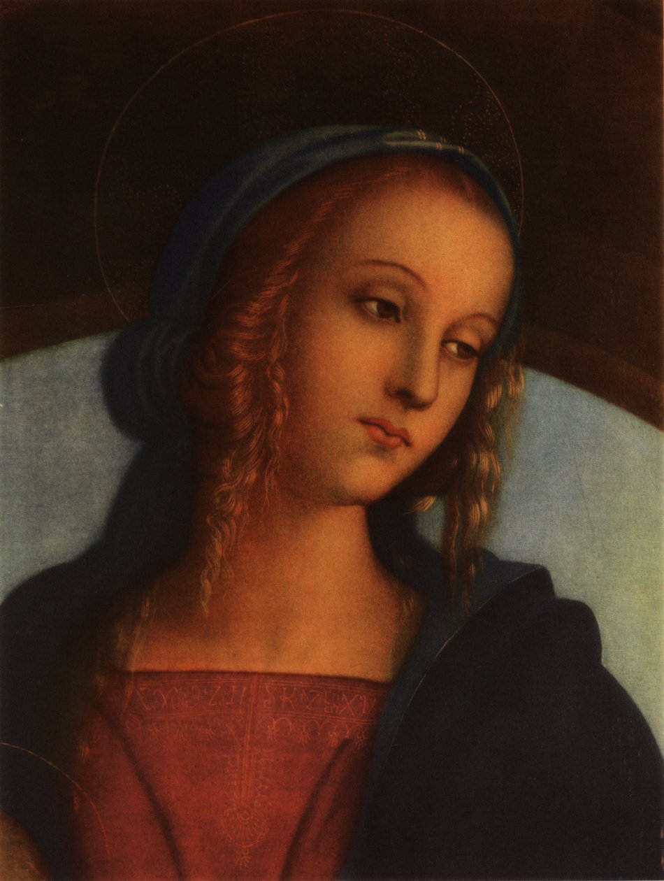 Madonna von Pietro Perugino (1446-1523) od Pietro Perugino