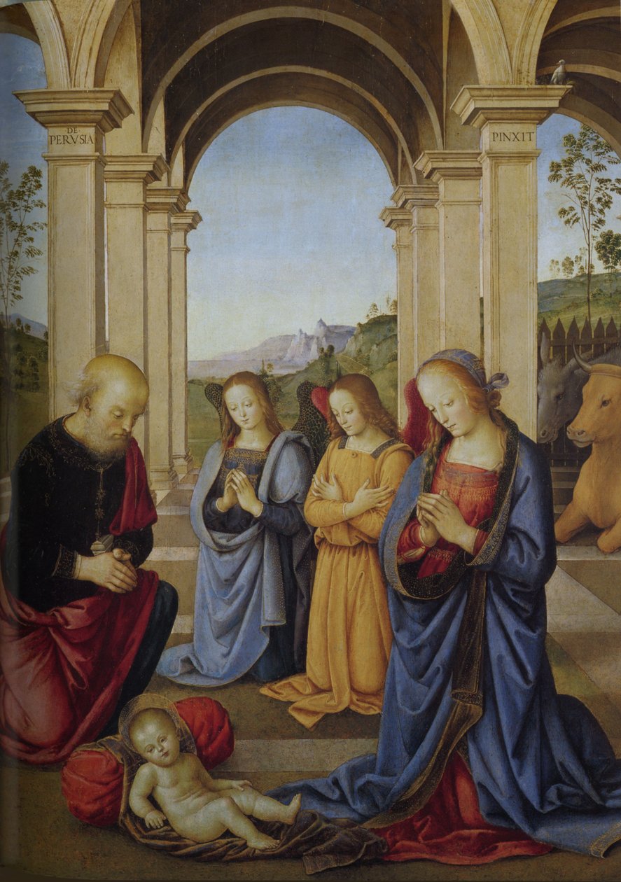 Polyptych Albani Torlonia. od Pietro Perugino