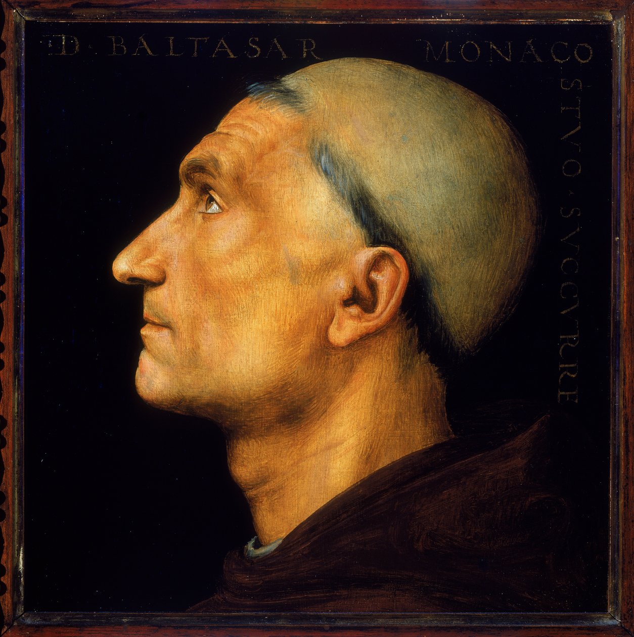 Portrét Baldassare, mnich z Vallombrosano od Pietro Perugino