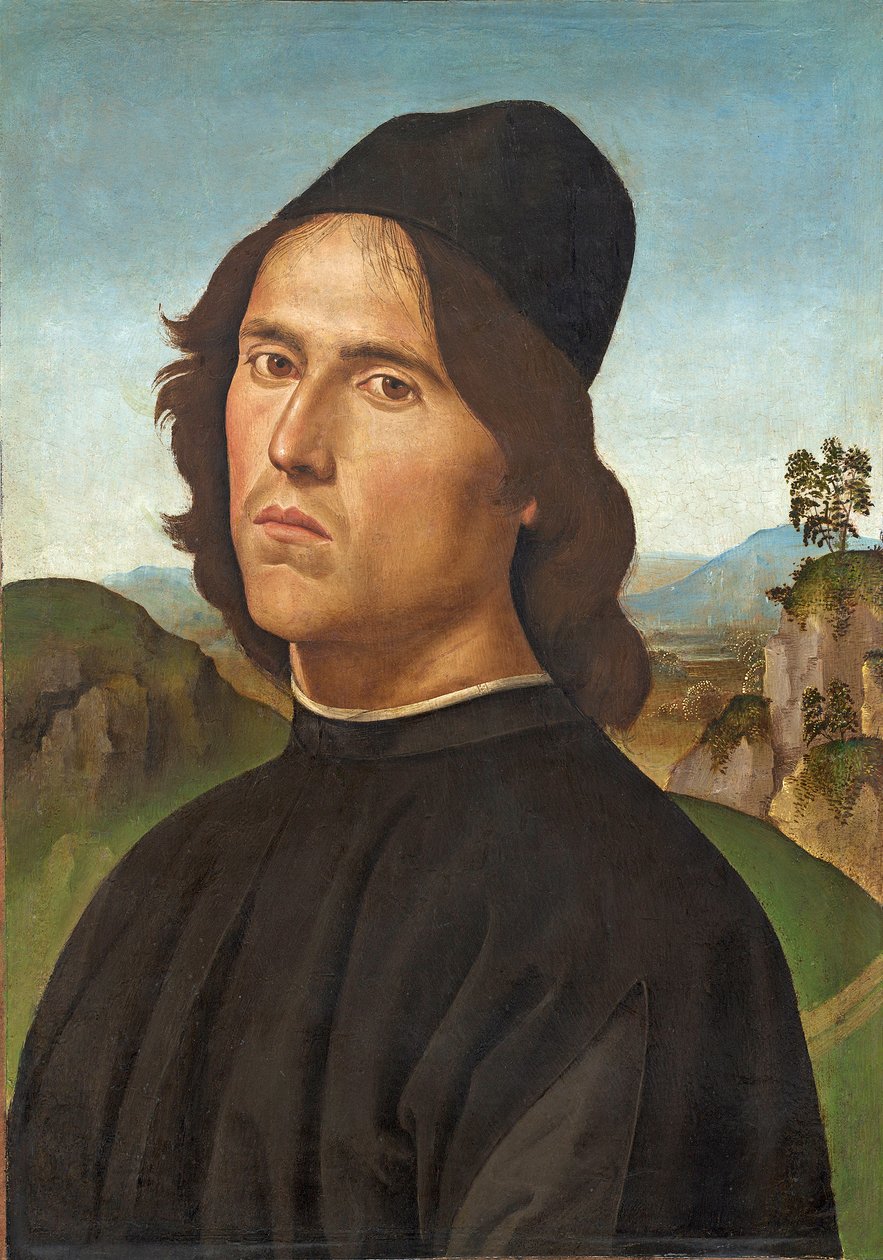 Portrét Lorenza di Credi, 1488 od Pietro Perugino