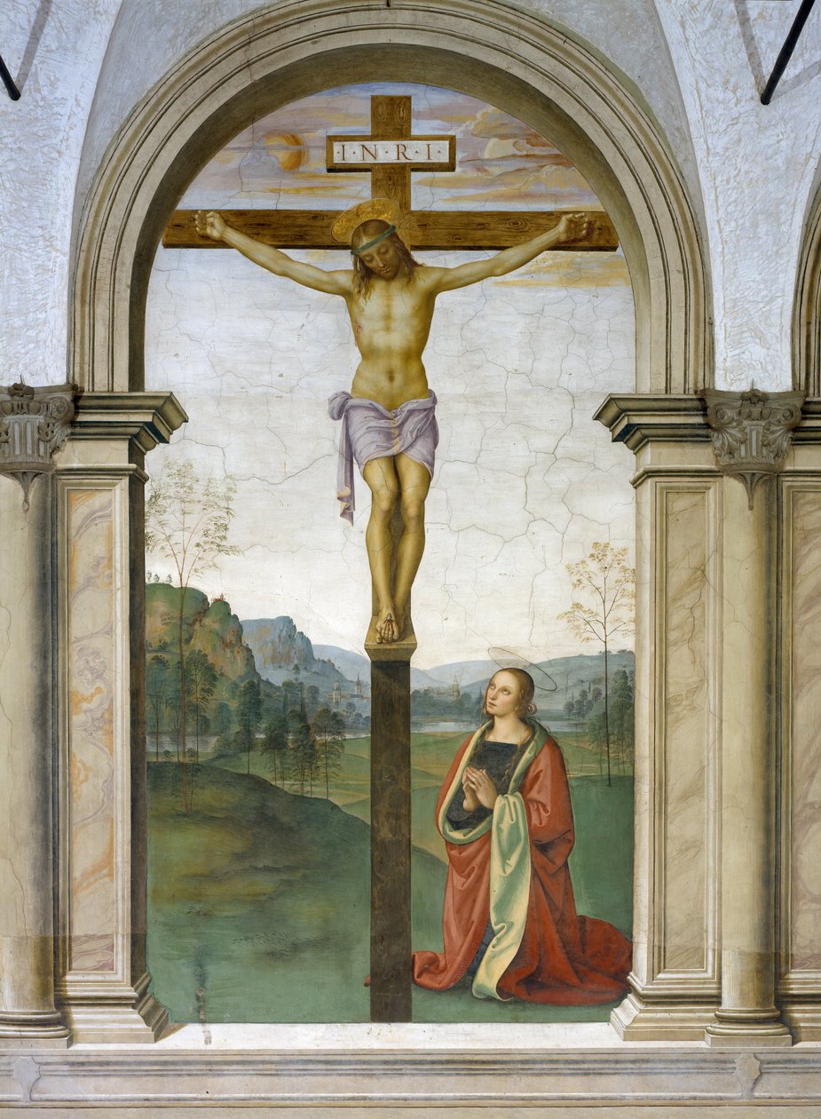 Ukřižování, 1494-96 od Pietro Perugino