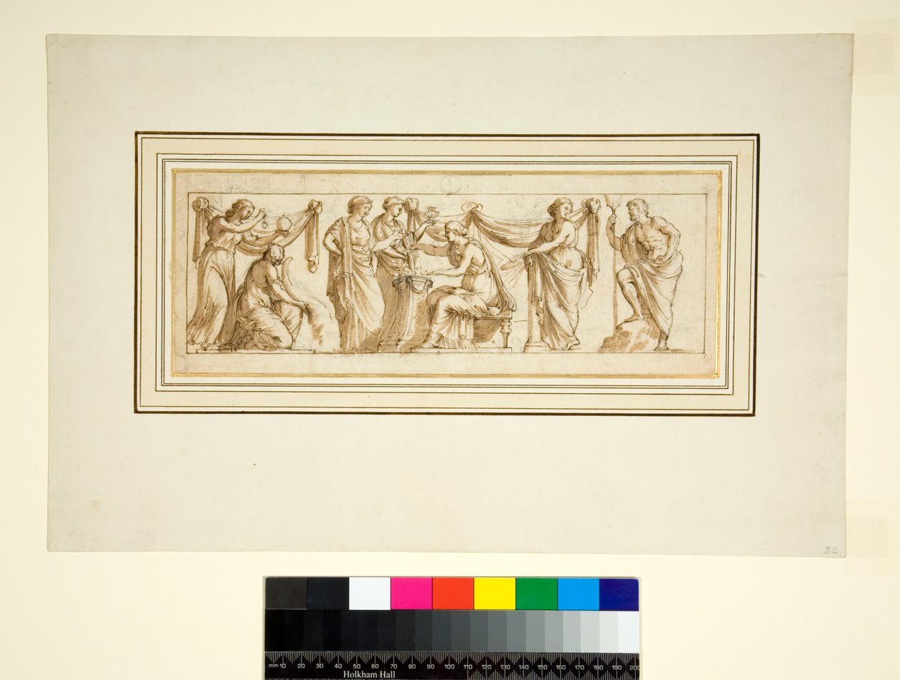 Kopie ze starožitného reliéfu zobrazujícího oběť od Pietro Santi Bartoli