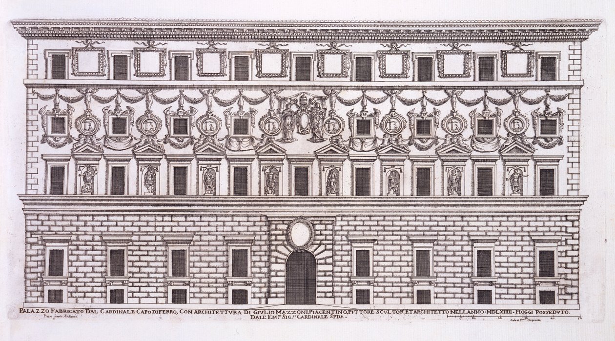 Palazzo Capodiferro, Řím, z 