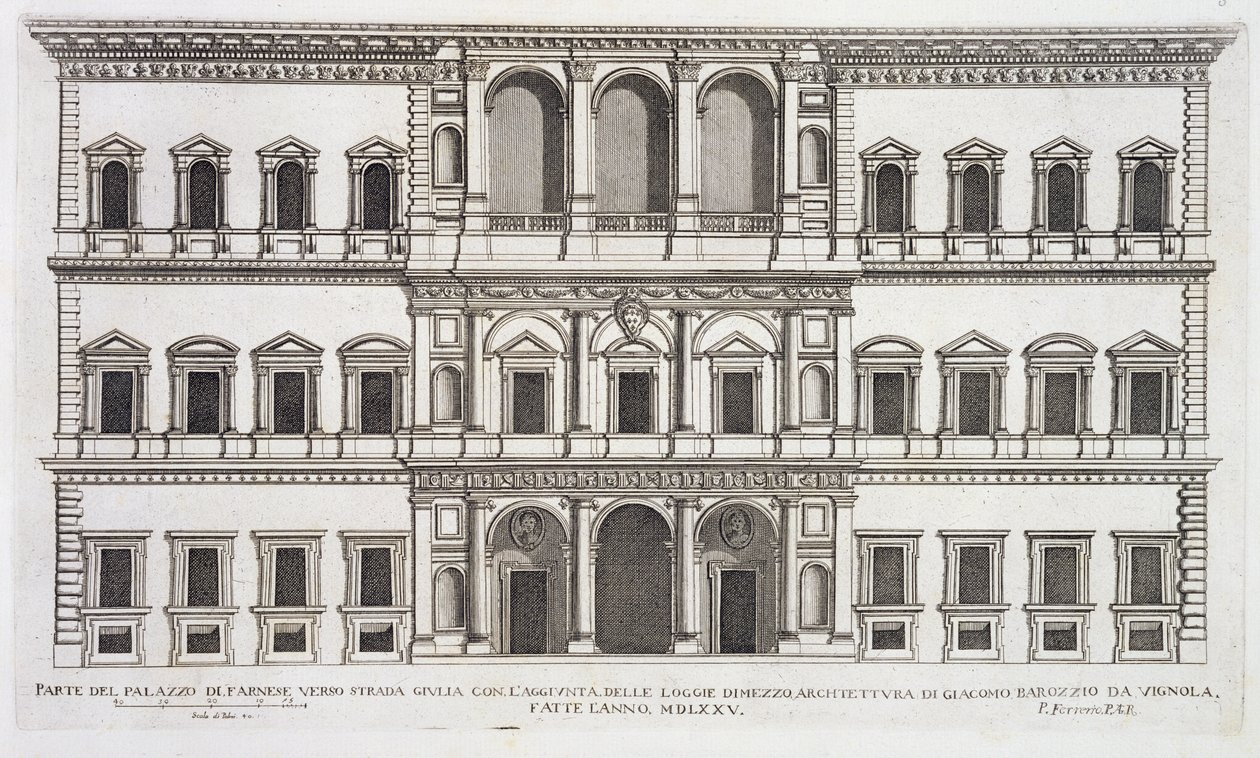 Palazzo Farnese, z 