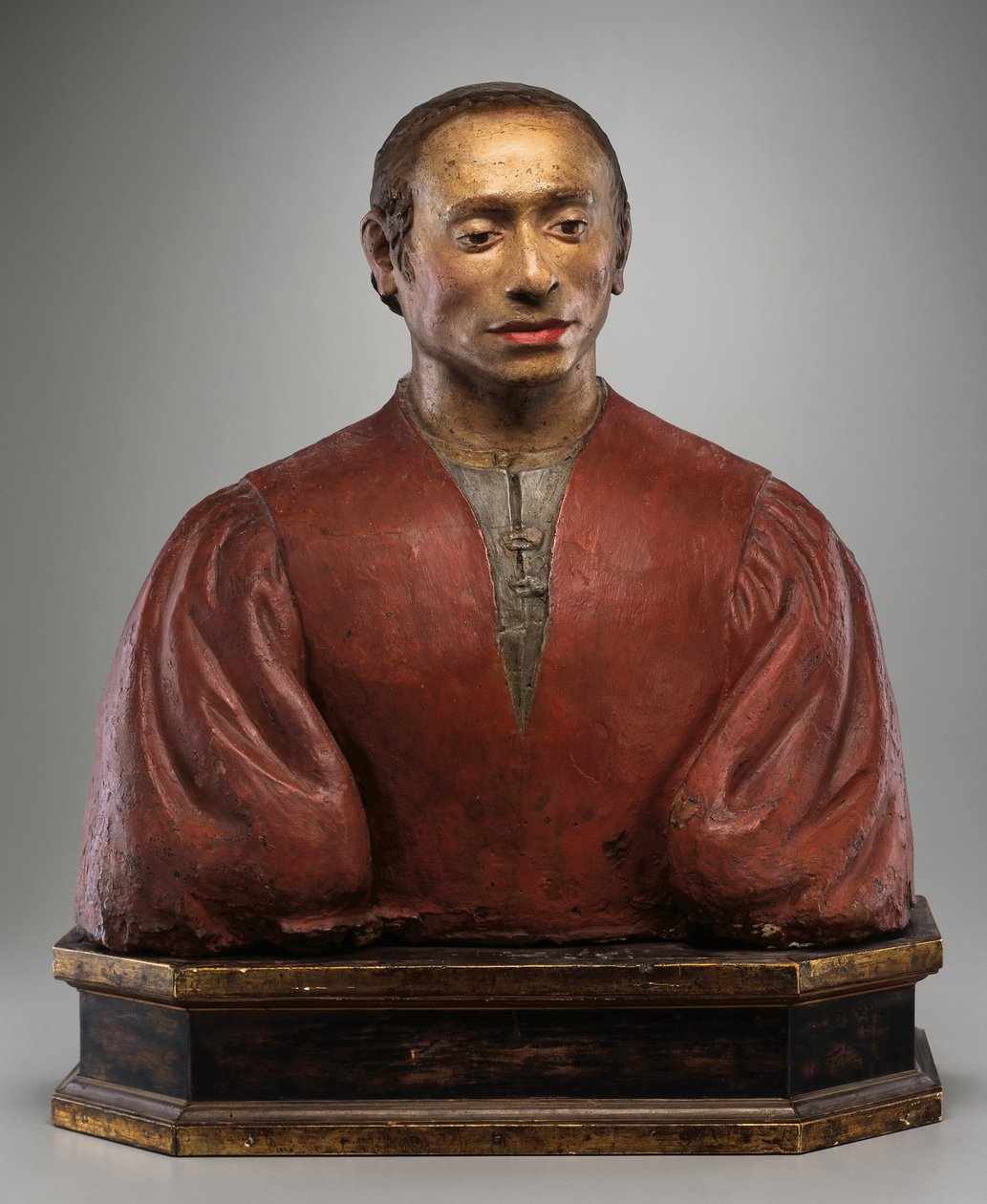 Palla Rucellai, c.1506 (terakota s polychromovanou výzdobou) od Pietro (attr. to) Torrigiano