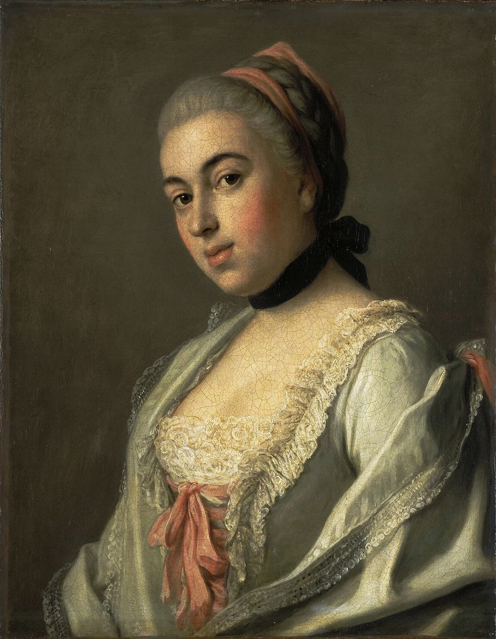 Portrét hraběnky Anny Vorontsové, kolem roku 1760 od Pietro Antonio Rotari