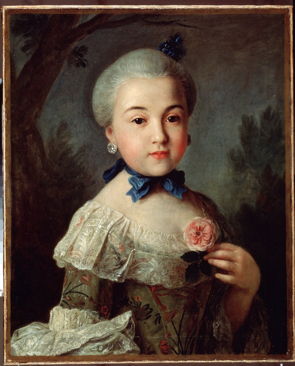 Portrét hraběnky Varvara Sheremetyeva, 1760 od Pietro Antonio Rotari