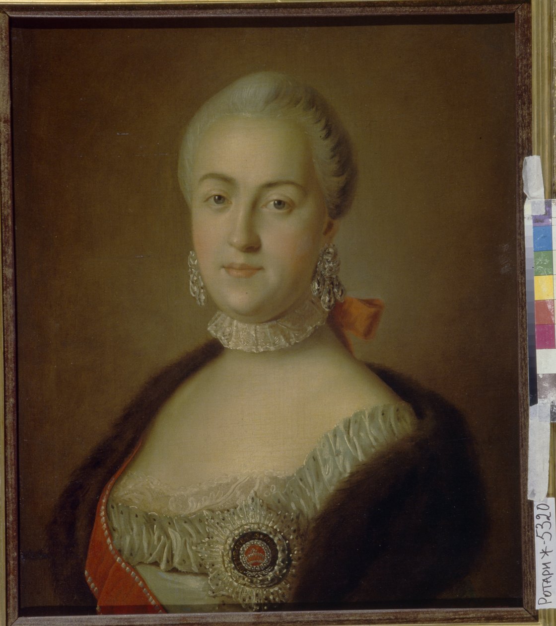 Portrét velkovévodkyně Jekatěriny Alexejevny, 1761 od Pietro Antonio Rotari