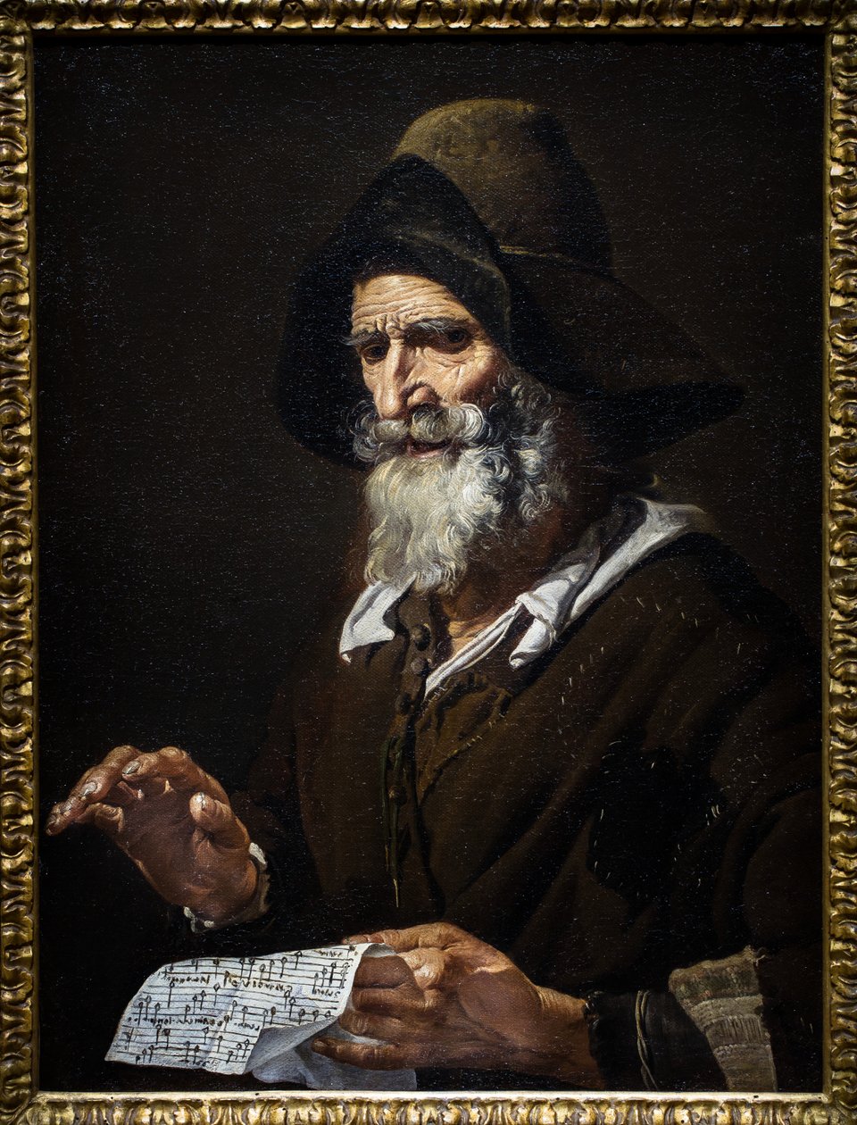 Starý zpěvák od Pietro Bellotti
