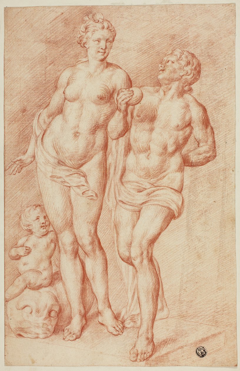 Venuše a Paříž od Pietro Dandini