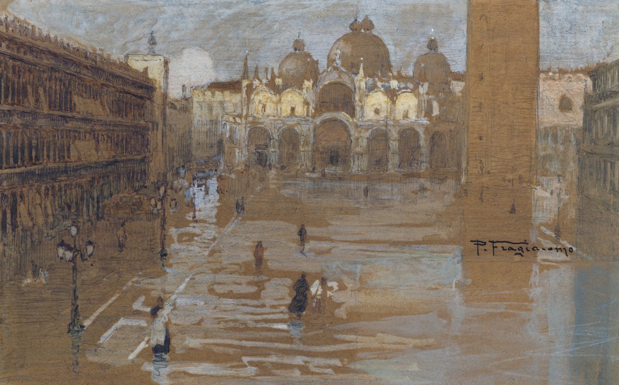 náměstí svatého Marka od Pietro Fragiacomo