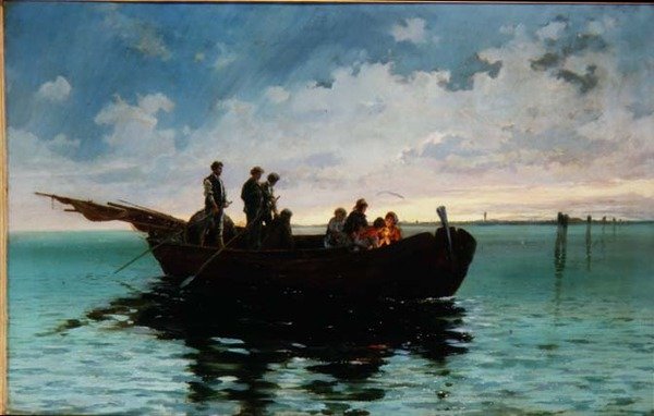 Noční přechod od Pietro Gabrini