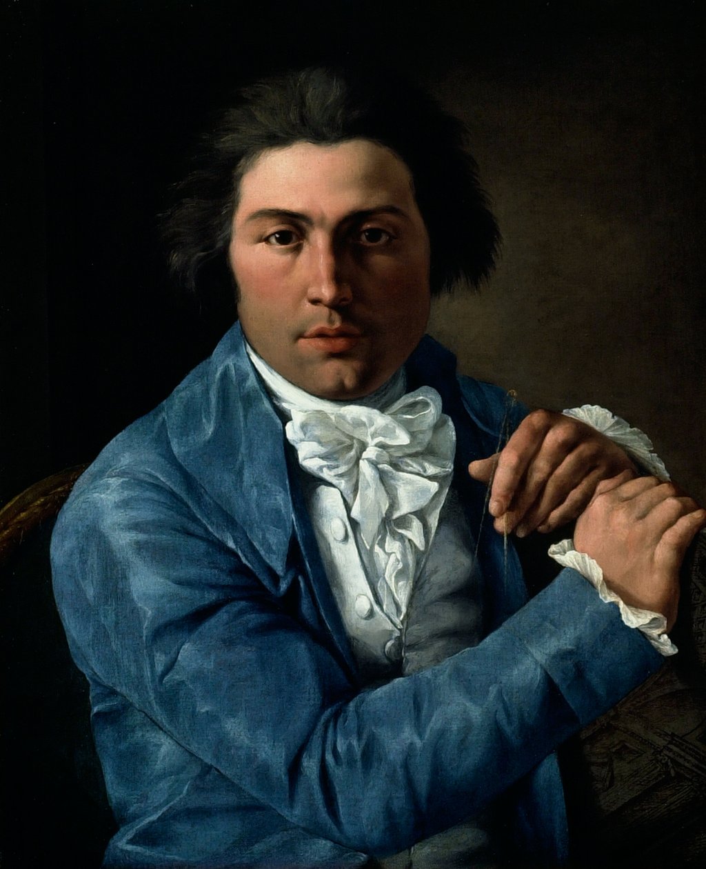 Portrét architekta Giuseppe Valadiera od Pietro Labruzzi