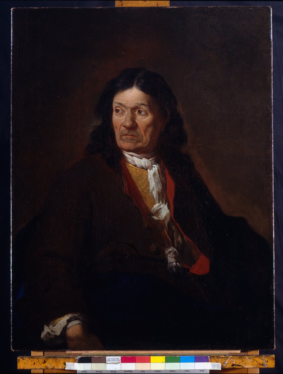 Portrét umělcova otce Gervasia Ligariho, kolem roku 1724 (olej na plátně) od Pietro Ligari