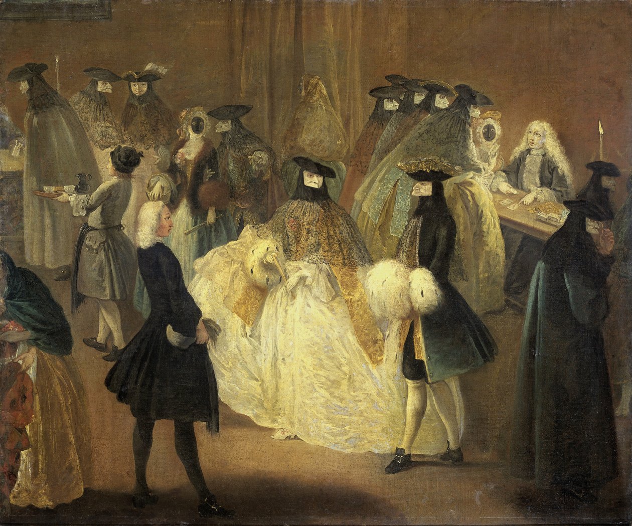 Casino Zmenšené, druhá polovina 18. stol. od Pietro, Longhi