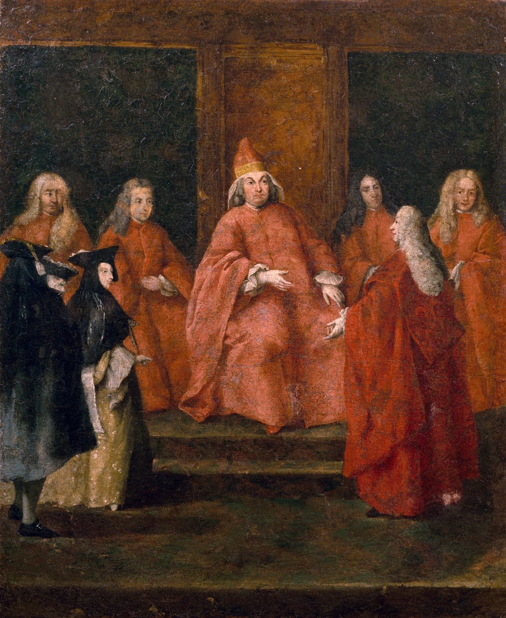 Doge Pietro Grimani, obraz Pietro Longhi (1701-1785), olej na plátně, 61x50 cm od Pietro Longhi