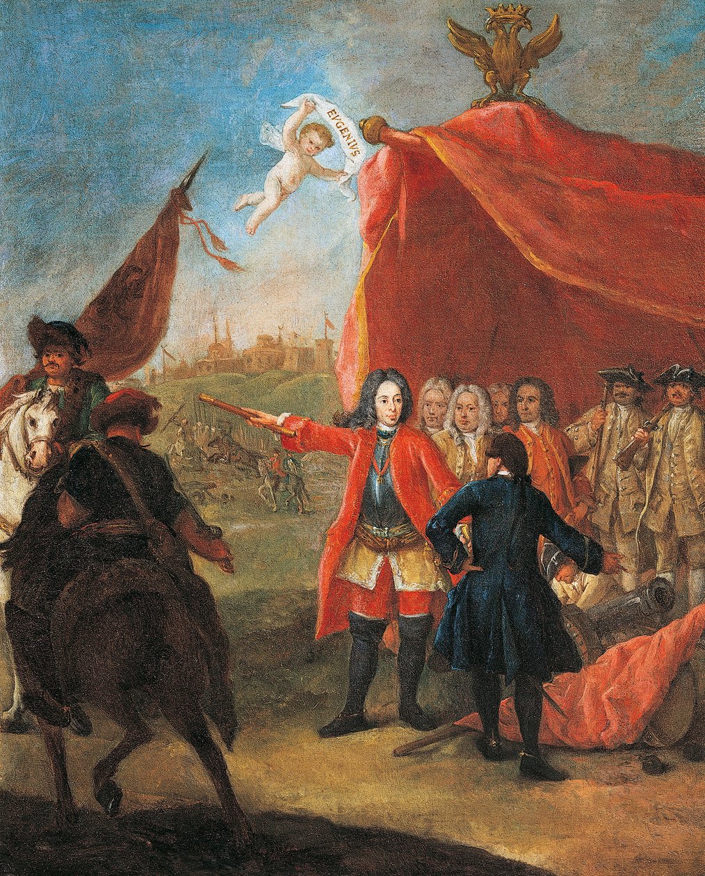 Evžen Savojský (Paříž od Pietro Longhi