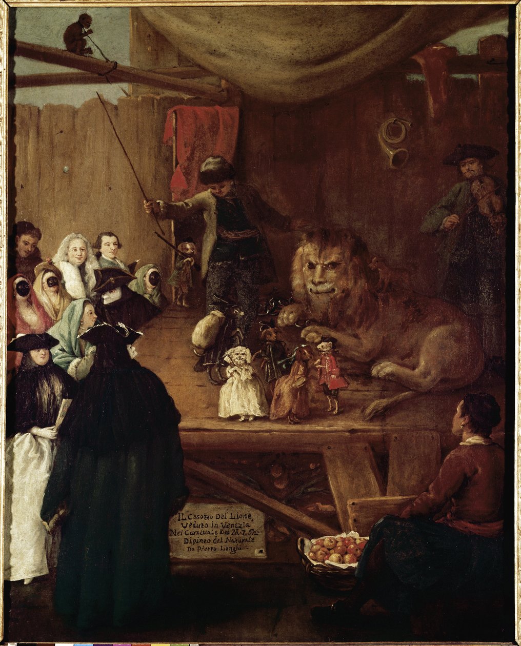 La cabane du lion - Lví chýše od Pietro Longhi