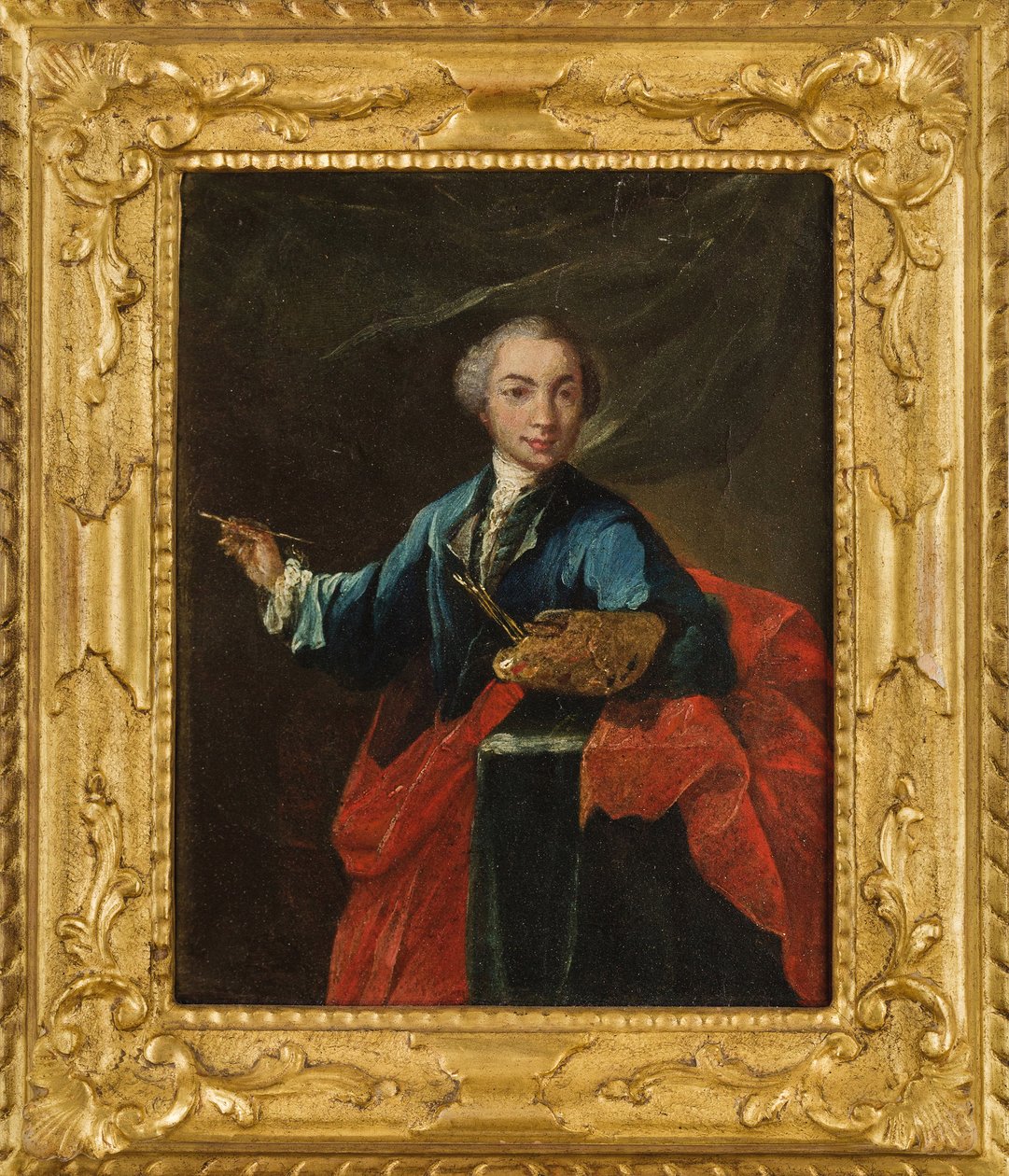 Autoportrét, c. 1750. od Pietro Longhi
