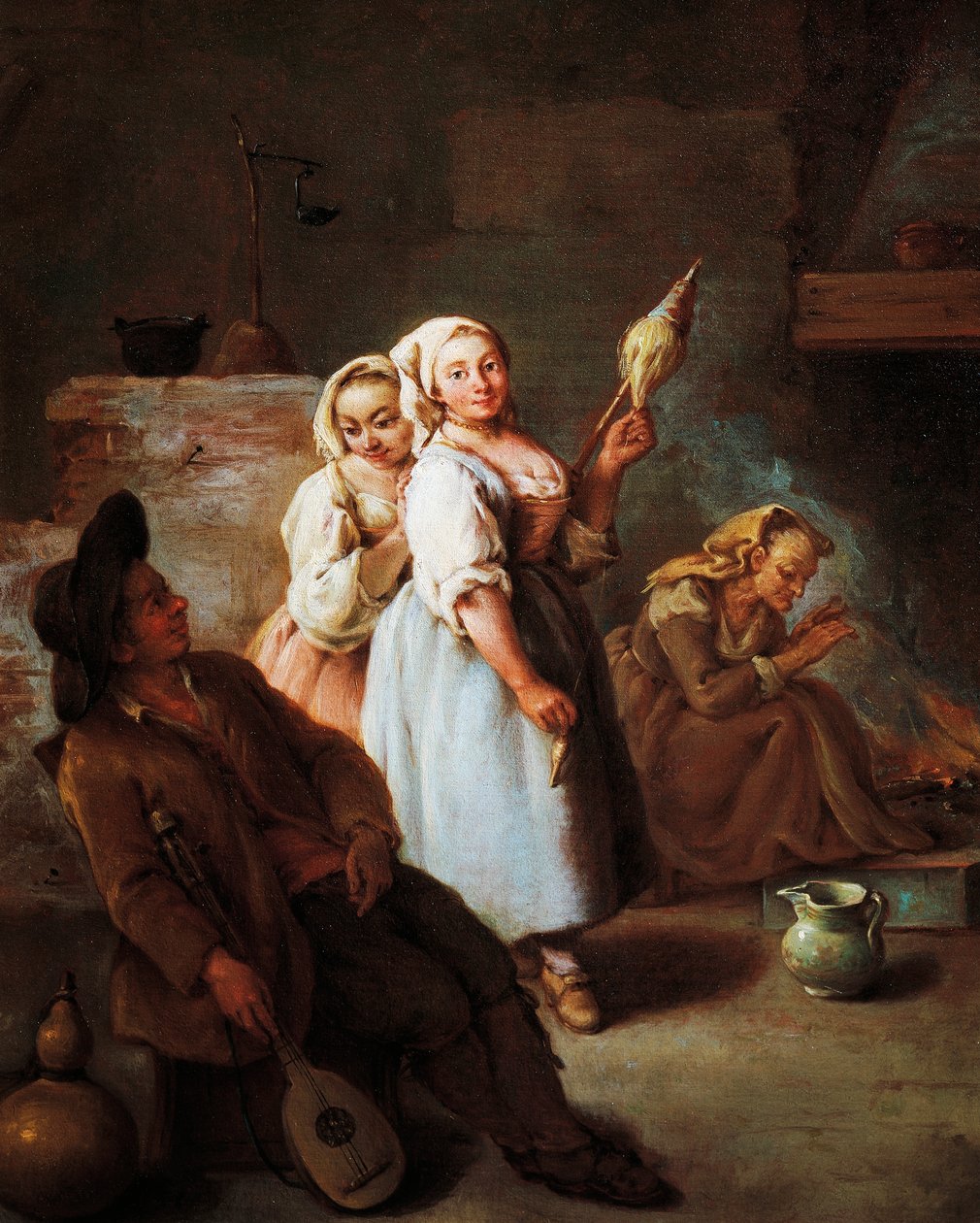 Přadleny od Pietro Longhi