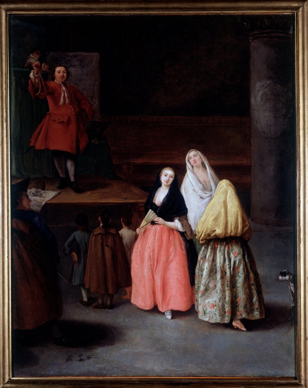 Šarlatán (malba od Pietro Longhi