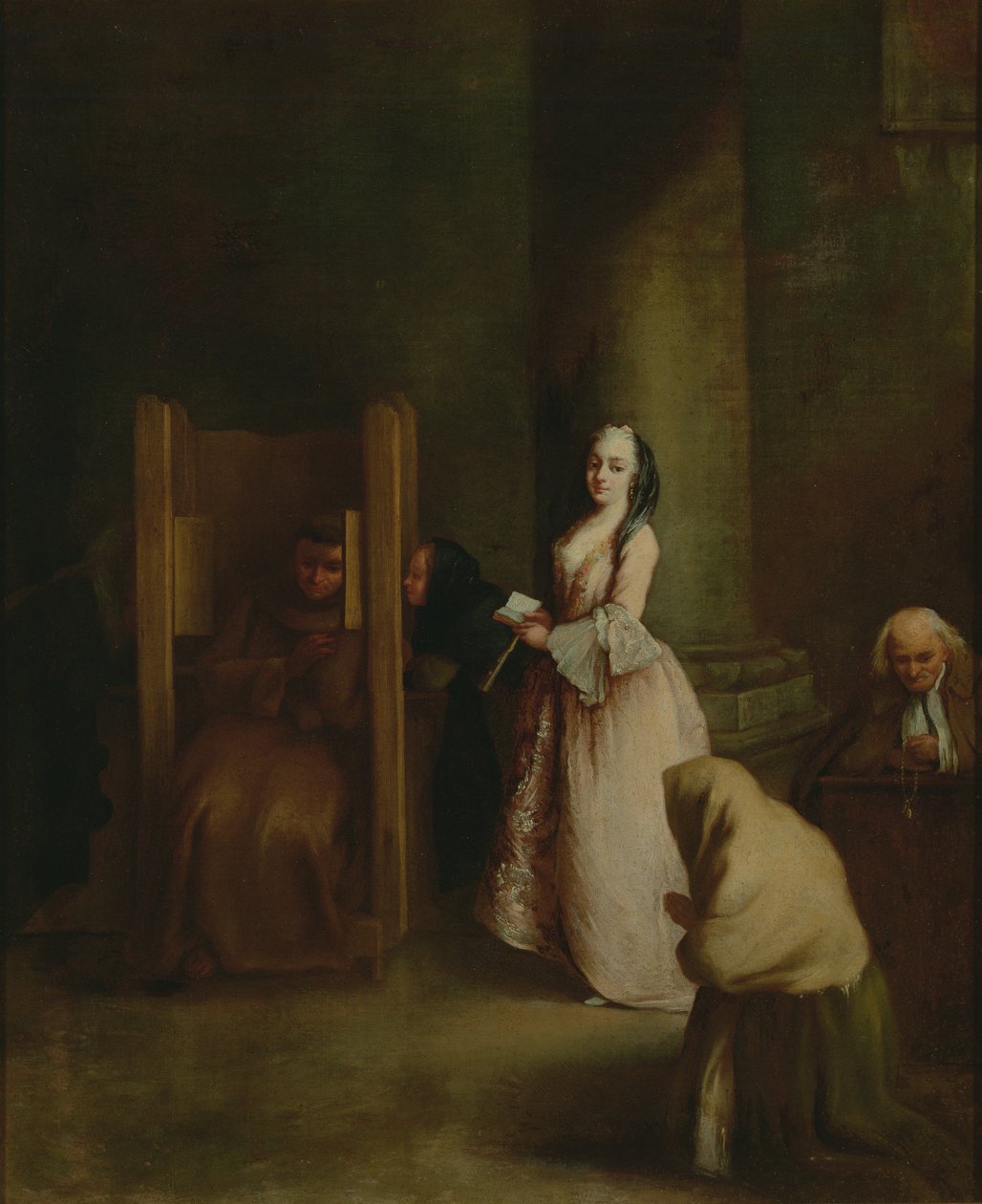 Vyznání, 1750 od Pietro Longhi