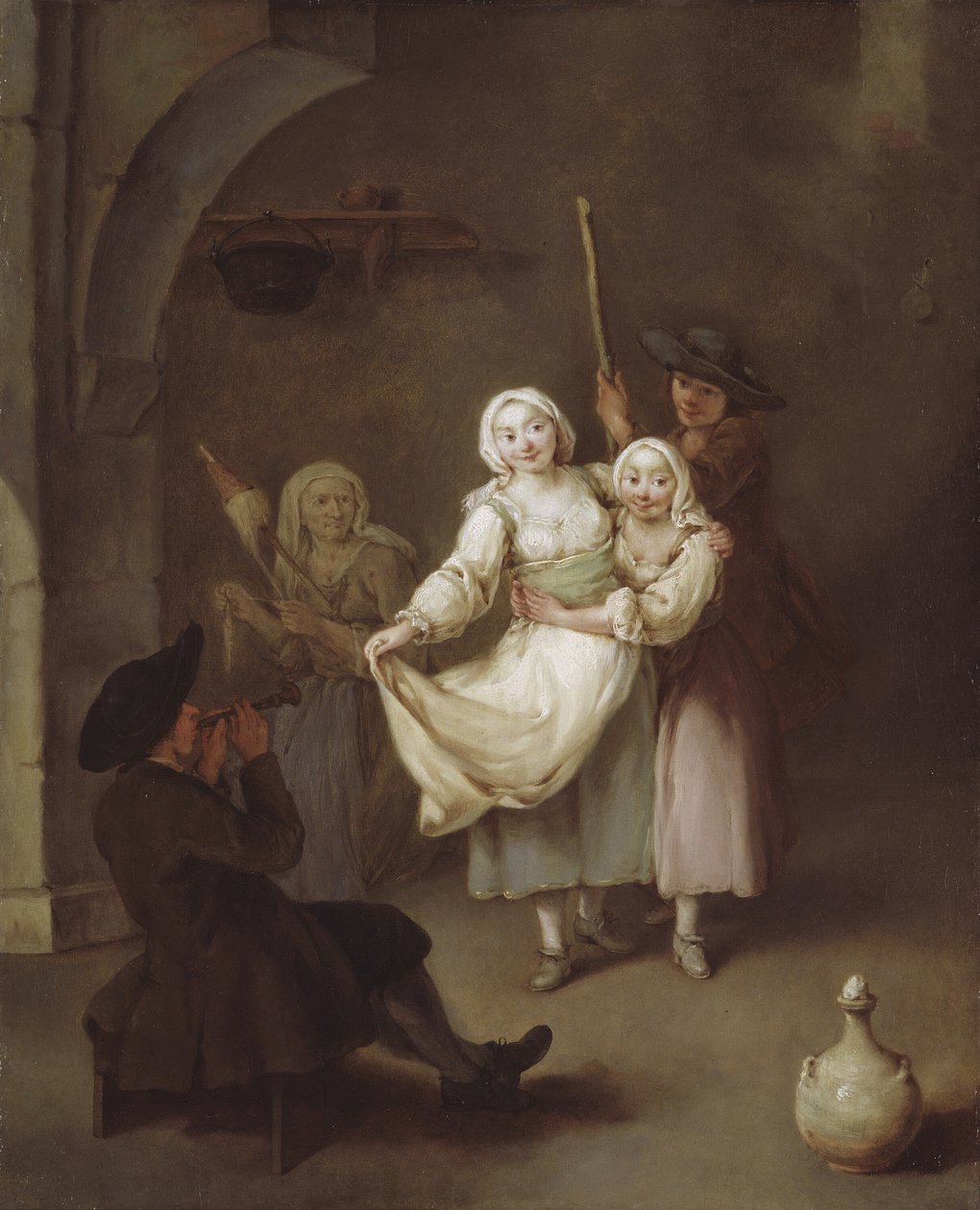 Tanec, c. 1750. od Pietro Longhi