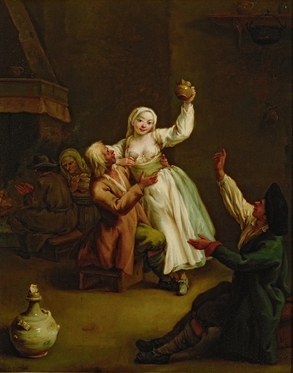 Šťastný pár od Pietro Longhi