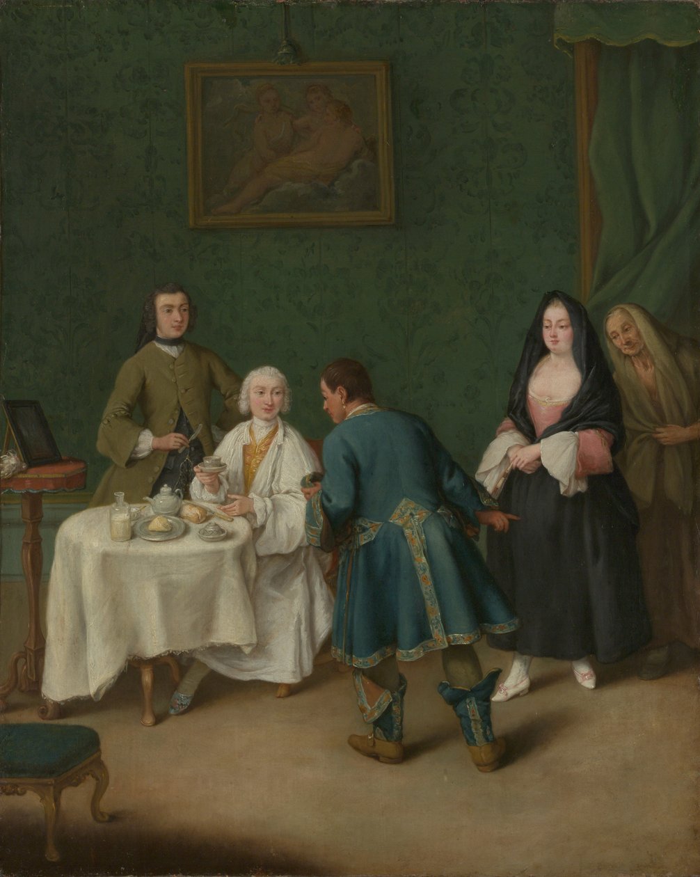 Pokušení, 1746. od Pietro Longhi
