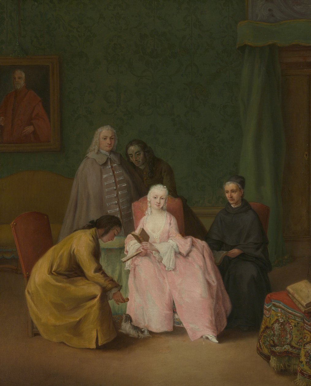 Návštěva, 1746 od Pietro Longhi