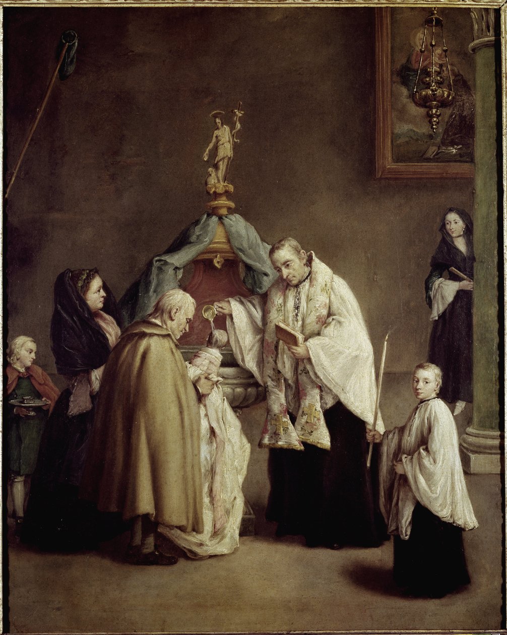 Křest od Pietro Longhi