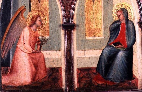 Zvěstování od Pietro Lorenzetti