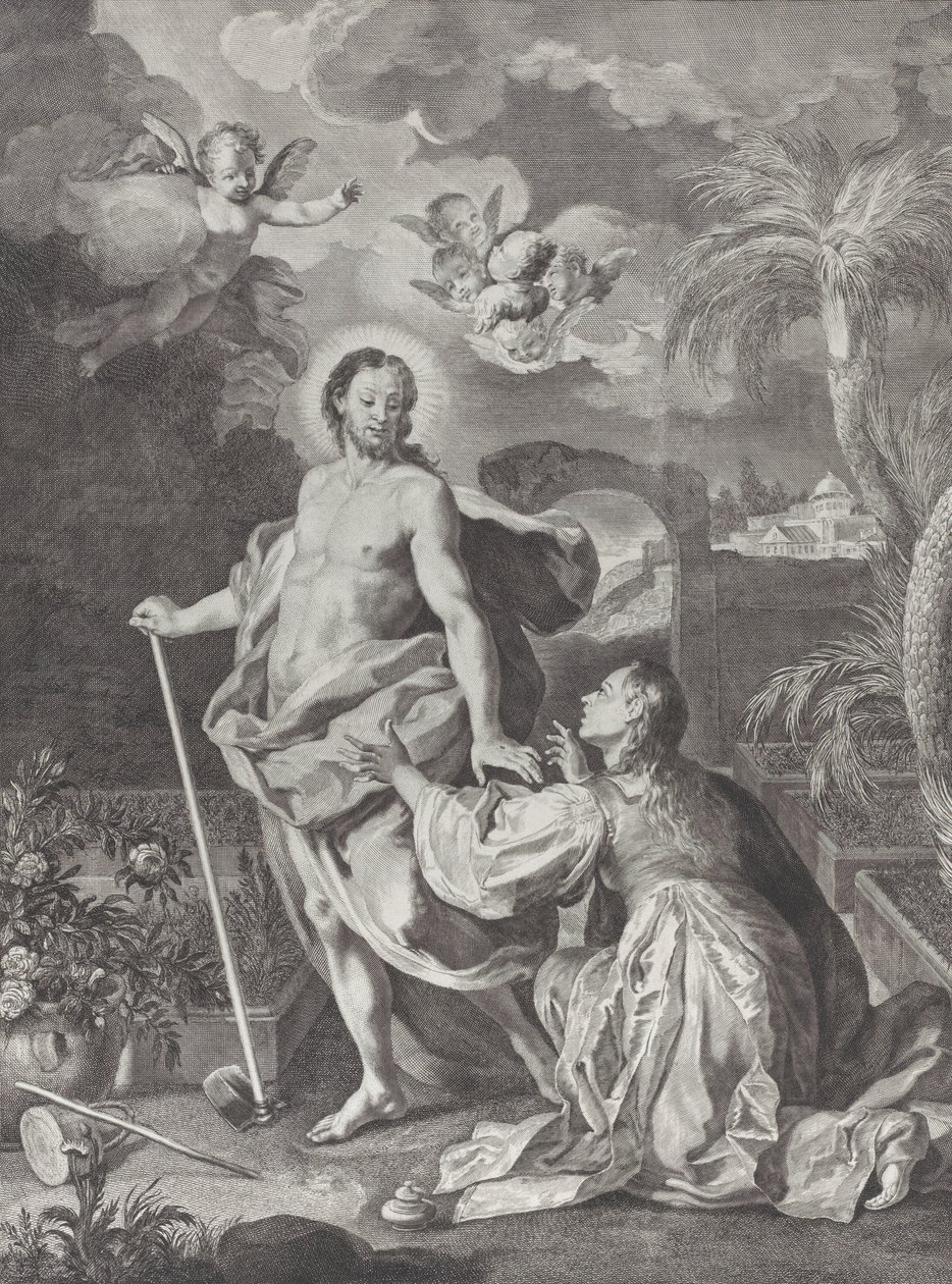 Nedotýkej se mě, 1730-39. od Pietro Monaco