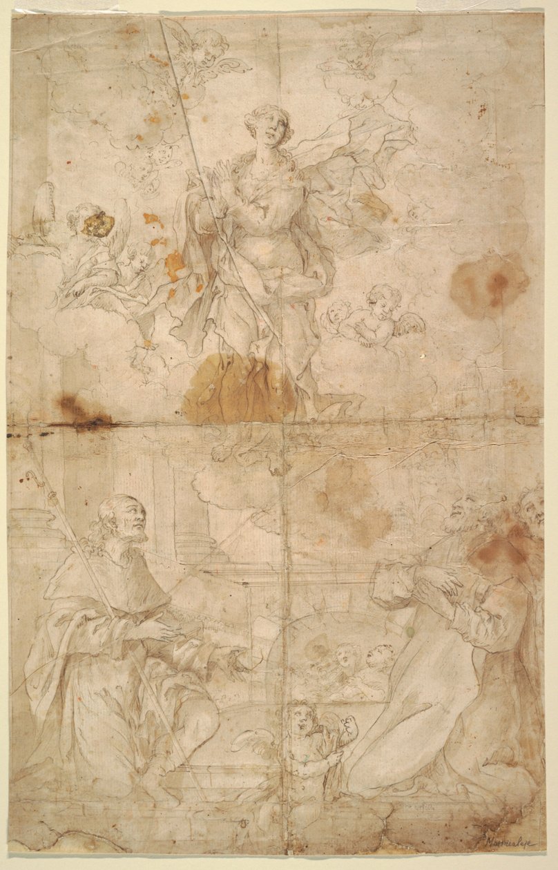 Nanebevstoupení Panny Marie od Pietro Novelli