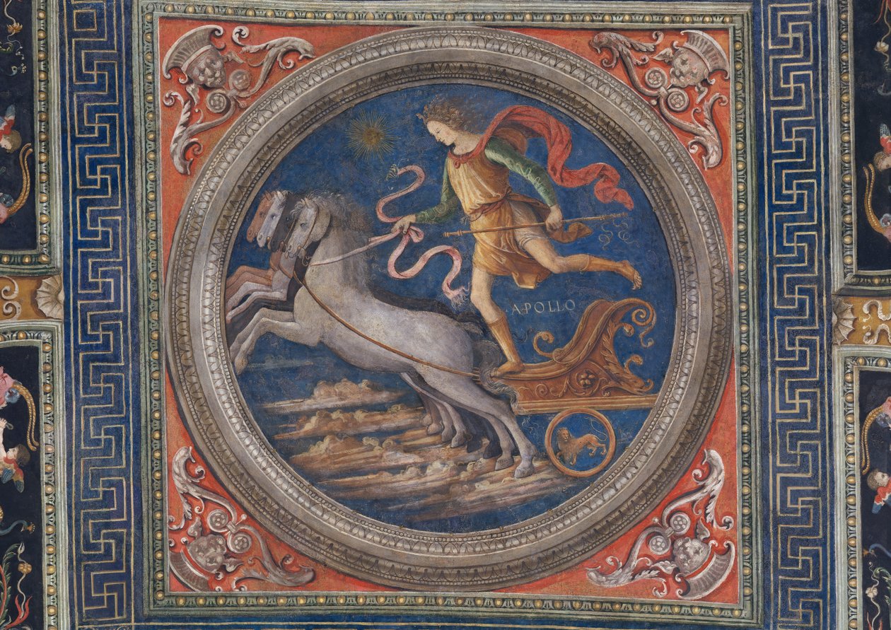 Alegorie Apolla od Pietro Perugino