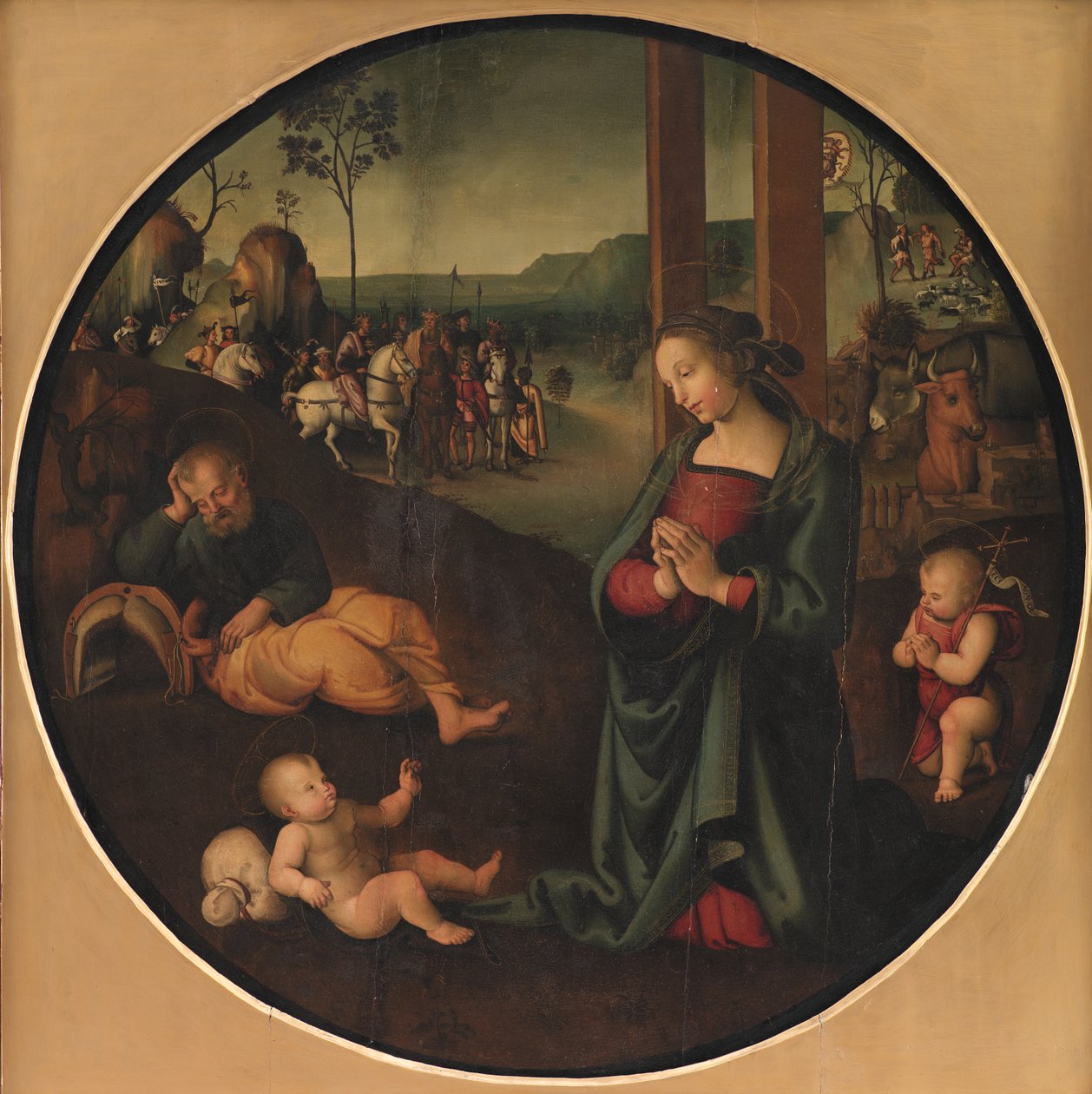 Svatá rodina od Pietro Perugino