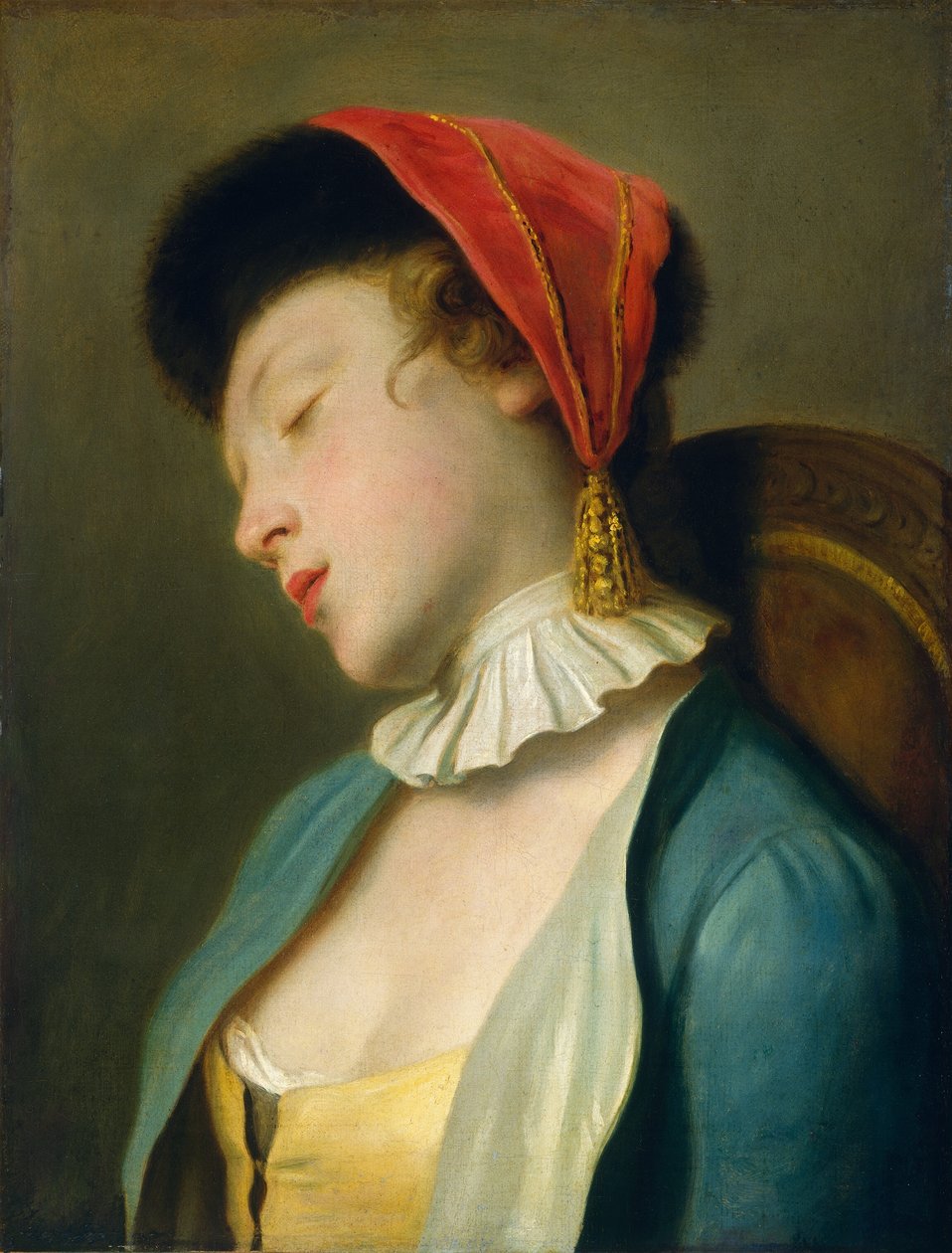 Spící dívka, 17601762. od Pietro Antonio Rotari