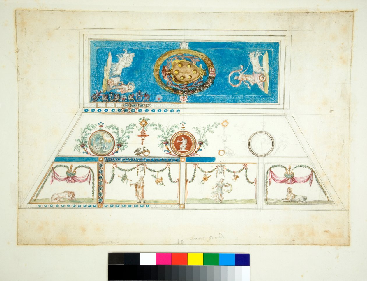 Klenba vily Madama od Pietro Santi Bartoli