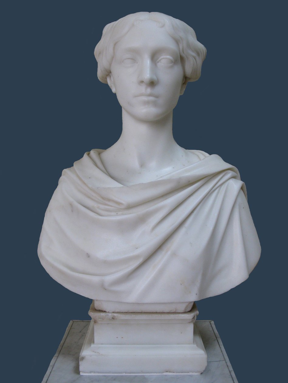 Portrétní busta hraběnky Taťány Stroganové, 1853 od Pietro Tenerani
