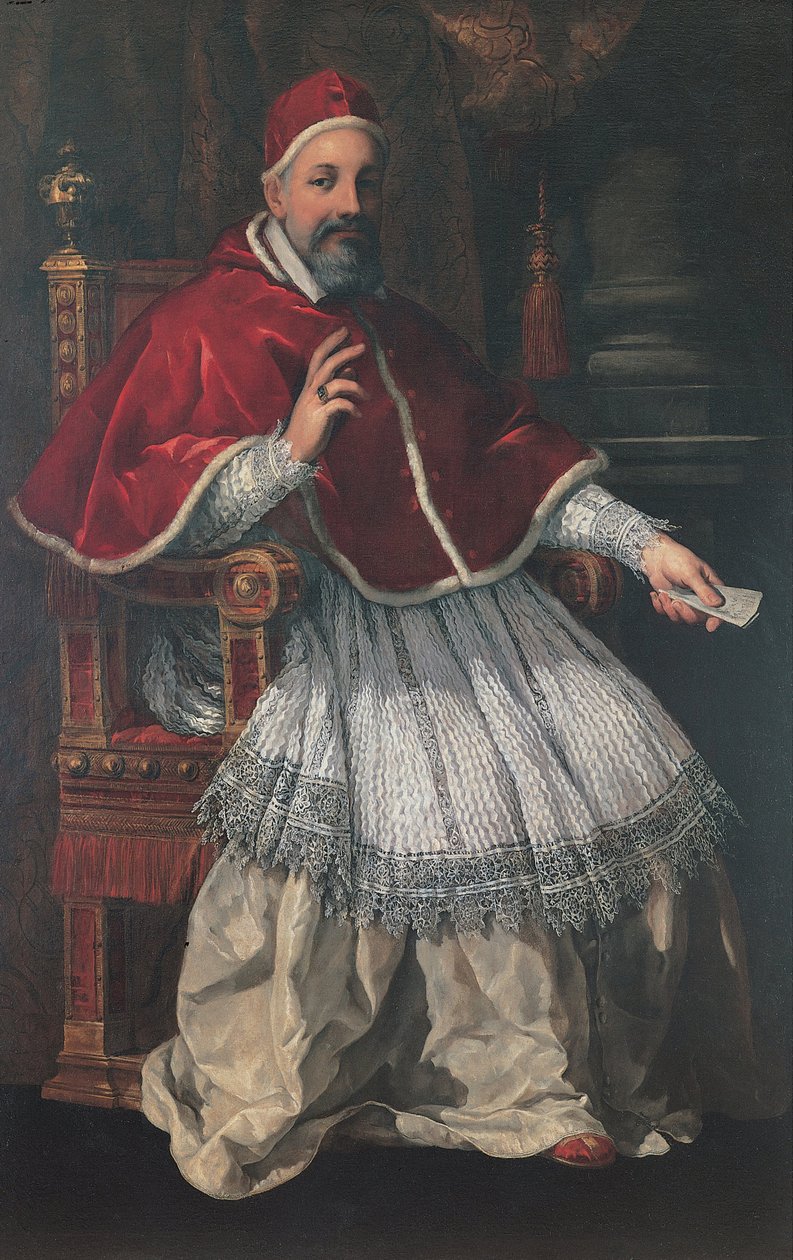 Papež Urban VIII, kolem 1624-27 (olej na plátně) od Pietro da Cortona