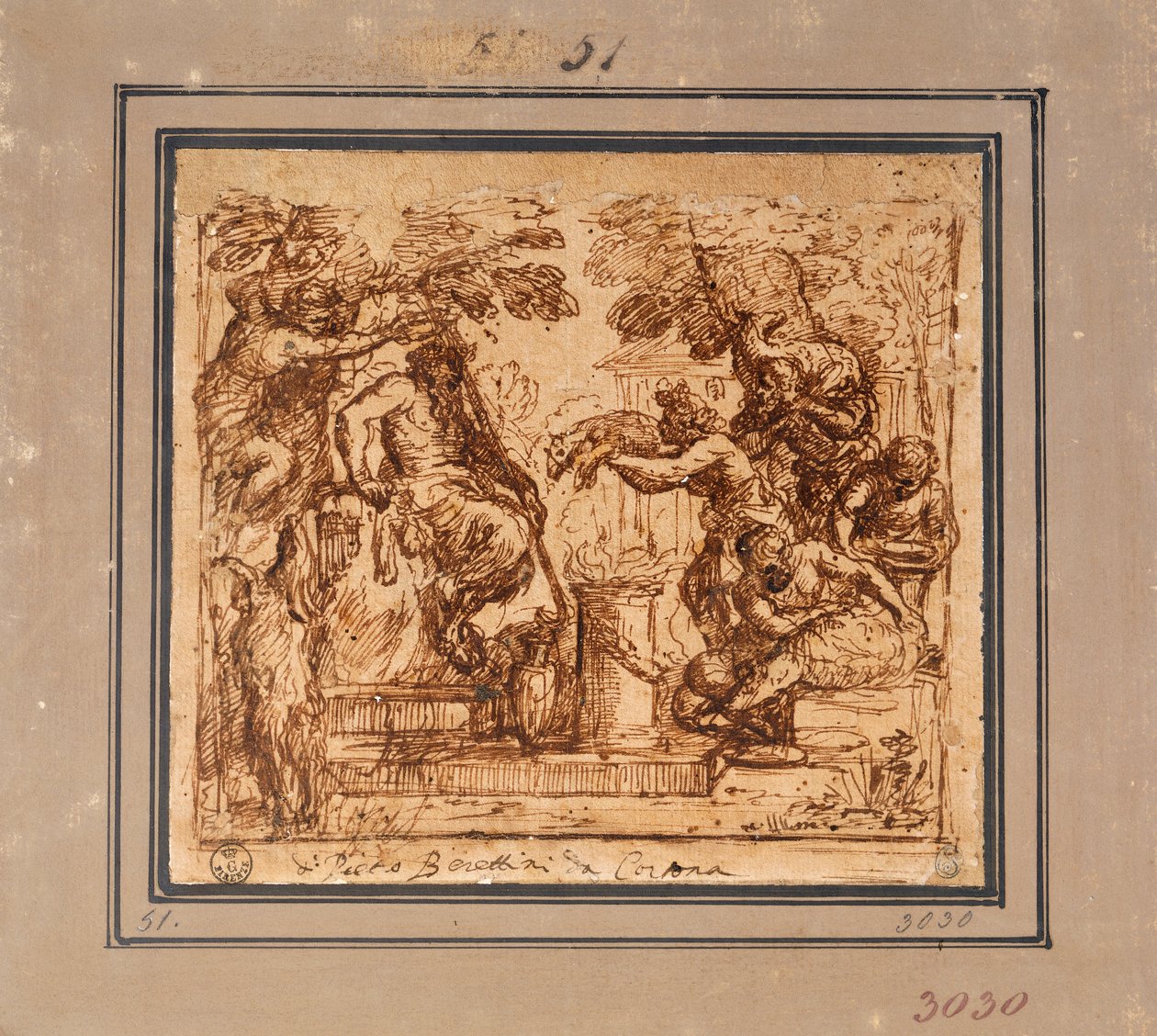 Studujte na nabídku Pan od Pietro da Cortona