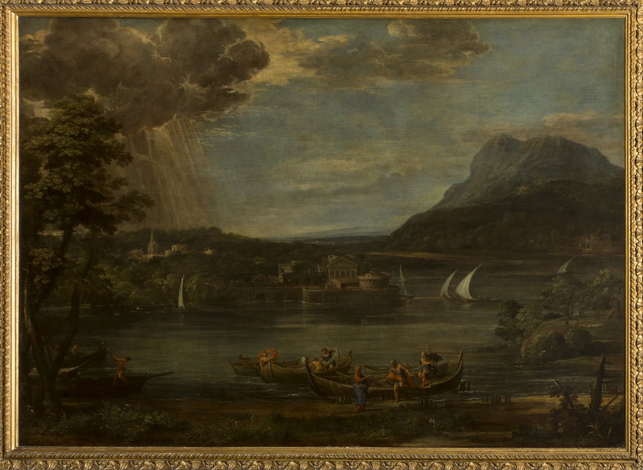 Krajina s Povoláním svatého Petra od Pietro da Cortona