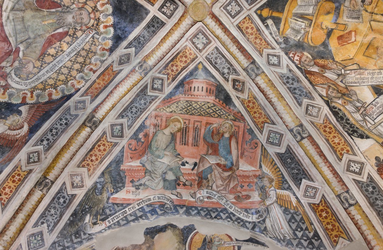 Evangelisté svatý Jan a svatý Matouš od Pietro da (15th century) Saluzzo
