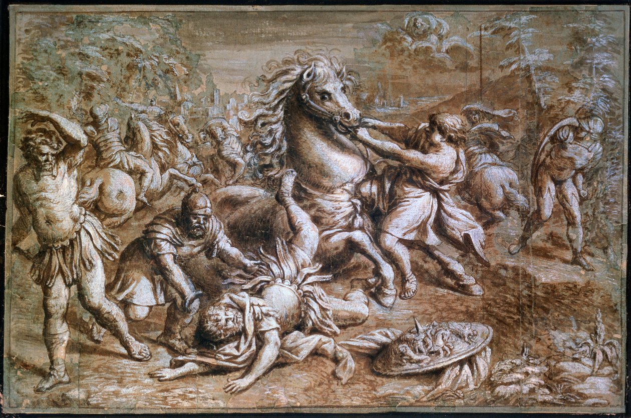 Obrácení svatého Pavla, 17. století od Pietro da Cortona